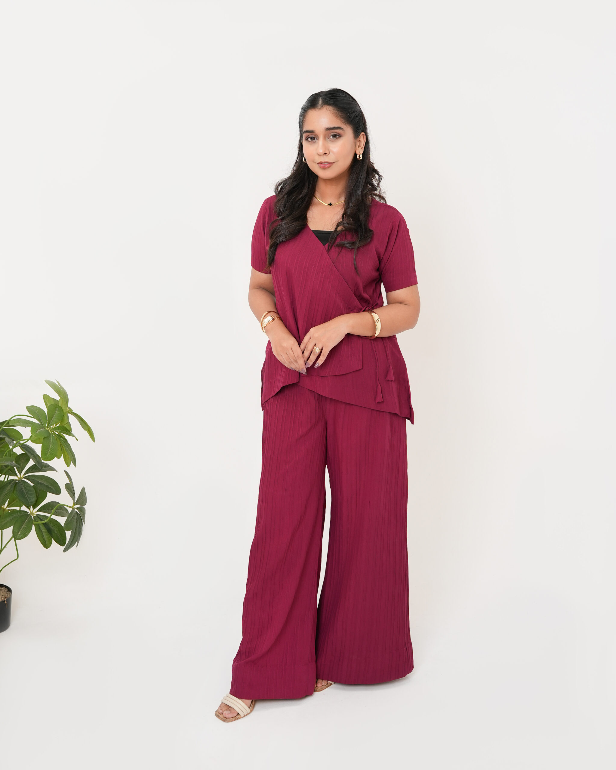 Red Muse Co-Ord Set